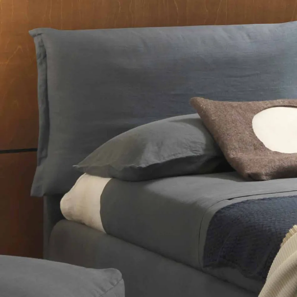 Dobbeltseng uden kasse, moderne design, Iorca ved Bolzan Viadurini