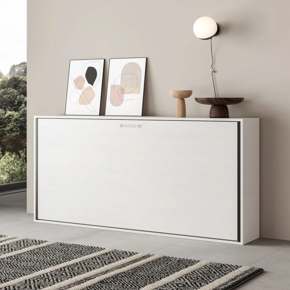 Vandret sammenklappelig enkeltseng fremstillet i Italien - Collaborative Viadurini