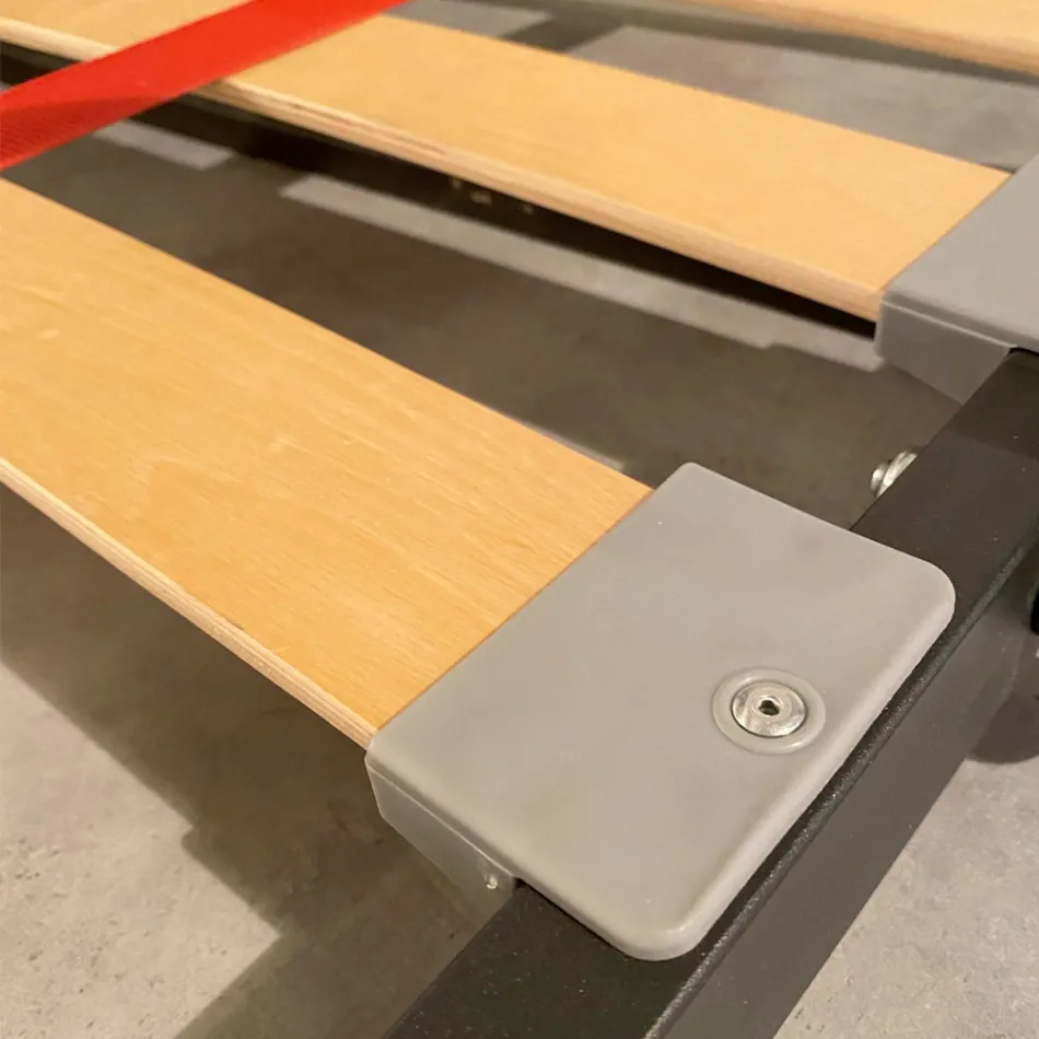 Vandret sammenklappelig enkeltseng fremstillet i Italien - Collaborative Viadurini