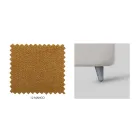 Enkeltseng med valgfri opbevaring Made in Italy - Ciccio Viadurini