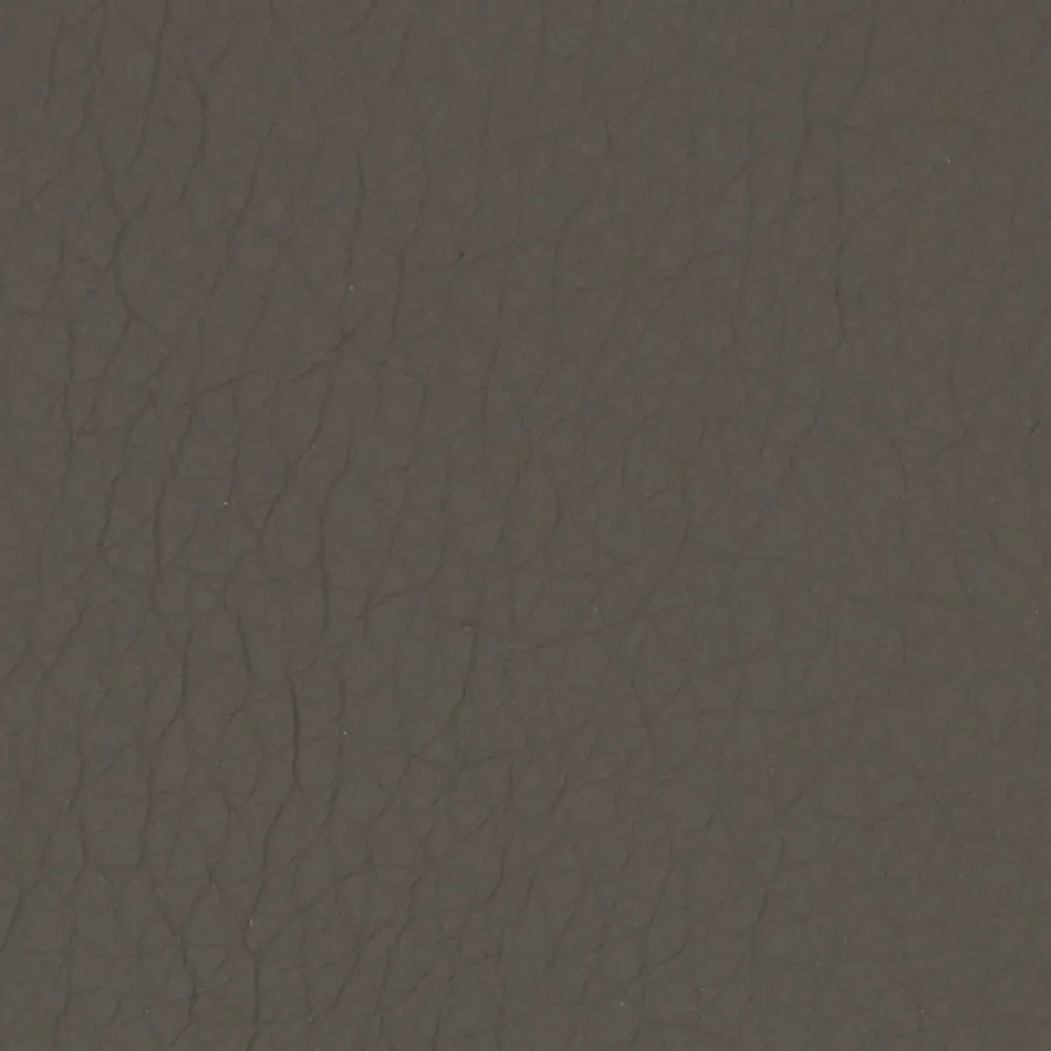 Rund Design Dobbeltseng Betrukket med Øko-læder - Faenza Viadurini