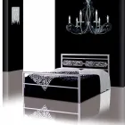 En seng og en halv Square Smedejern Dionysos Viadurini