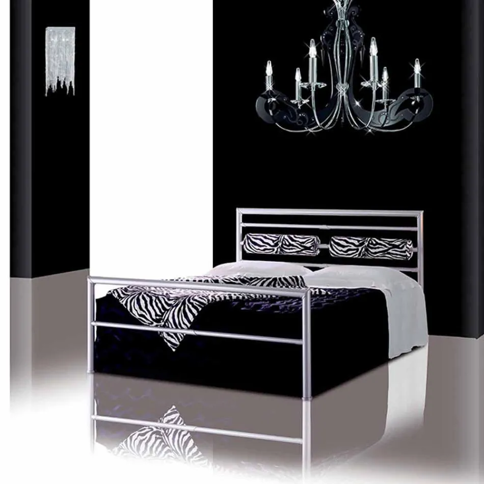 En seng og en halv Square Smedejern Dionysos Viadurini