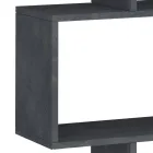 Lodret Design Væg Bogreol Stue i Træ 3 Finishes - Minetta Viadurini