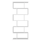 Lodret Design Væg Bogreol Stue i Træ 3 Finishes - Minetta Viadurini