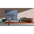 Shabby Chic vægreol i design hvid asketræ - Babele Viadurini