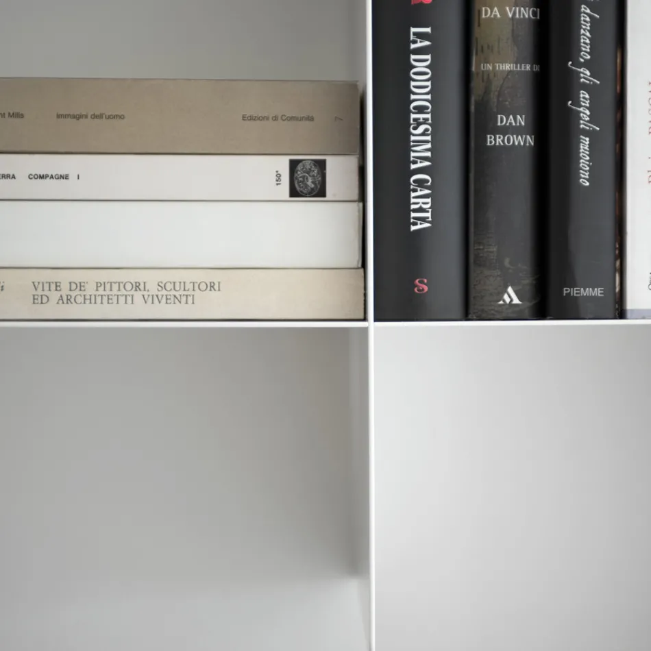 Vægreol med modulært design i metal i høj kvalitet - Roger Viadurini