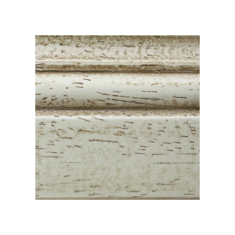 Reol med 4 rum og 1 dør lavet af træ lavet i Italien - Lofn Viadurini