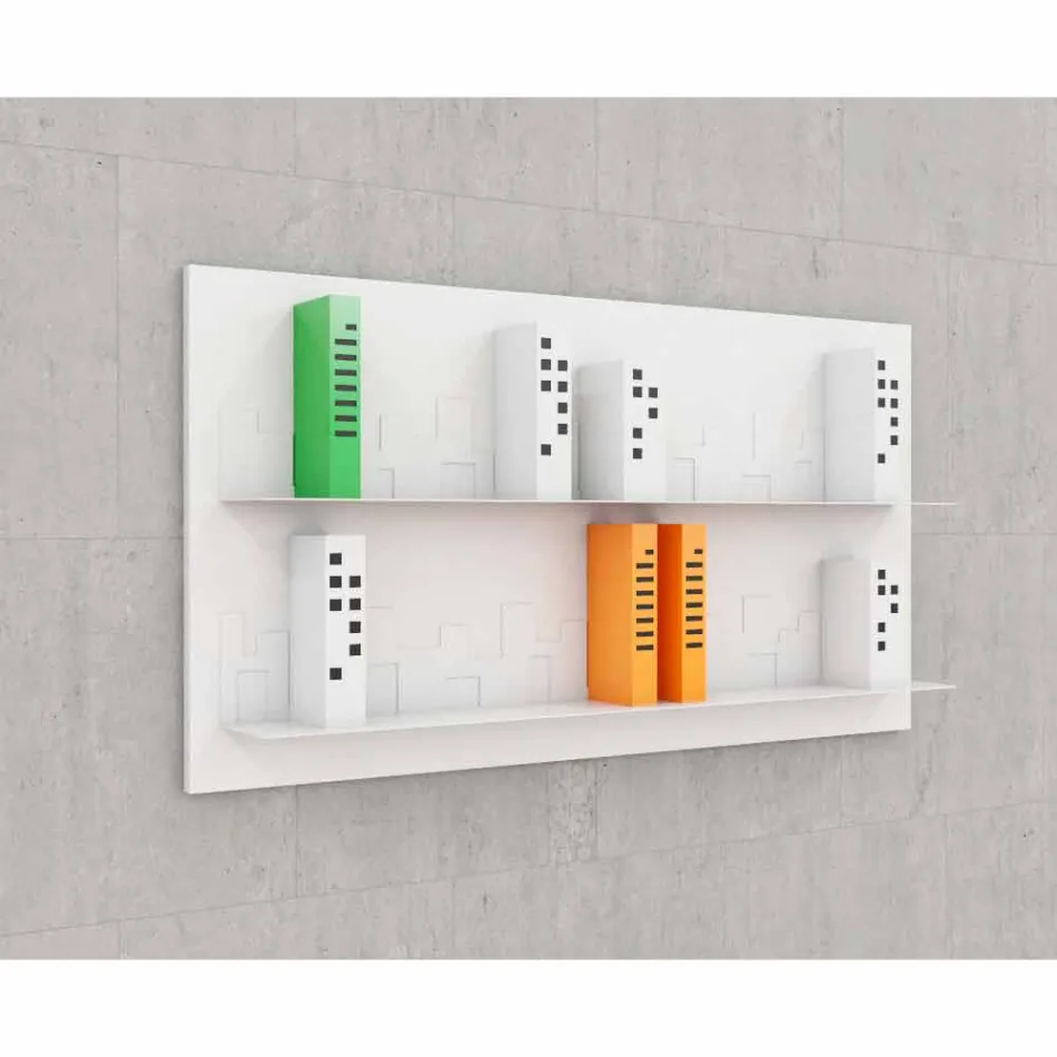 Bibliotek fra Hang Skyline 130x70 Mabele Viadurini