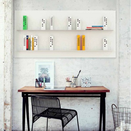 Bibliotek fra Hang Skyline 186x86 Mabele Viadurini