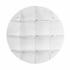 Bogreol hvid moderne design væg Thu, lavet i Italien Viadurini