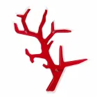 Library of rød moderne design Carol Wall, lavet i Italien Viadurini