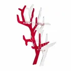 Library of rød moderne design Carol Wall, lavet i Italien Viadurini