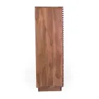 Bogreol til stuen lavet af akacietræ - Vortice Viadurini