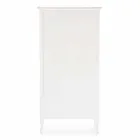 Klassisk gulvreol i træ med metalhåndtag Homemotion - Spina Viadurini