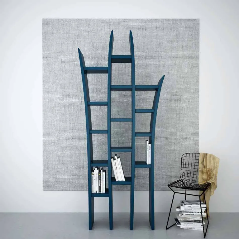 Herba moderne design bogreol lavet i Italien Viadurini