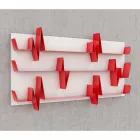 Bibliotek Design Battikuore 186x101 (3 hylder) Mabele Viadurini