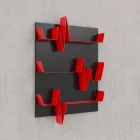 Bibliotek Design Battikuore 90x127 (3 hylder) Mabele Viadurini