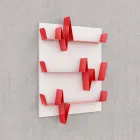 Bibliotek Design Battikuore 90x127 (3 hylder) Mabele Viadurini