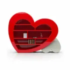 Design bogreol i Adamantx® Cuore Made in Italy Viadurini