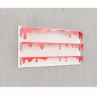 Bibliotek Design Kolata 130x70 (3 hylder) Mabele Viadurini