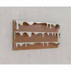 Bibliotek Design Kolata 130x70 (3 hylder) Mabele Viadurini