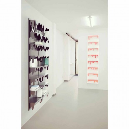 Bibliotek Design Kolata 50x127 (8 hylder) Mabele Viadurini