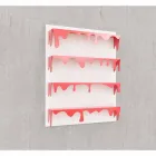 Bibliotek Design Kolata 90x110 (4 hylder) Mabele Viadurini