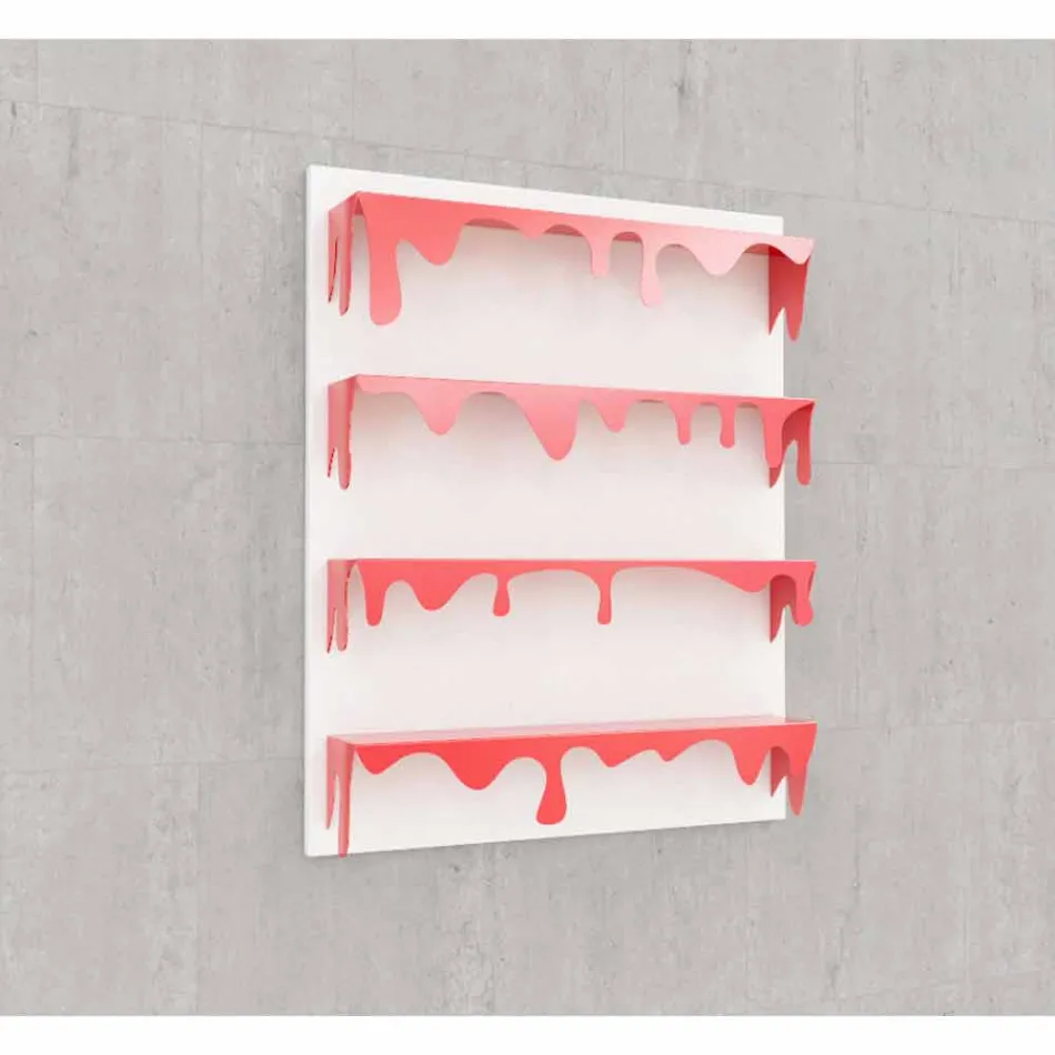 Bibliotek Design Kolata 90x110 (4 hylder) Mabele Viadurini