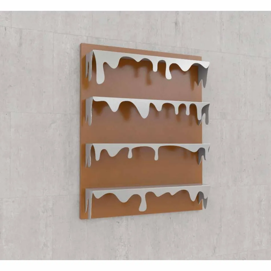 Bibliotek Design Kolata 90x110 (4 hylder) Mabele Viadurini