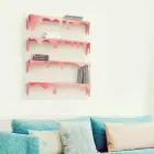 Bibliotek Design Kolata 90x110 (4 hylder) Mabele Viadurini