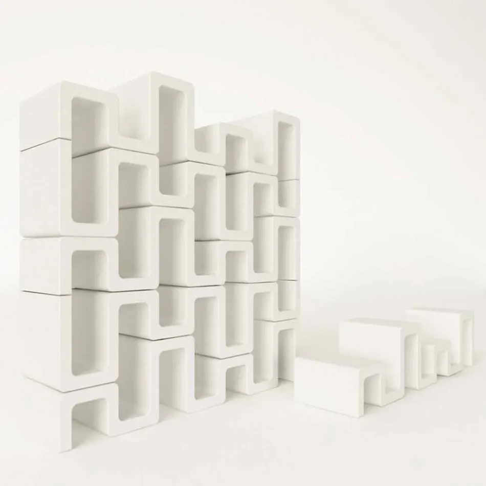 Moderne Design Bibliotek Sisma Made in Italy Viadurini