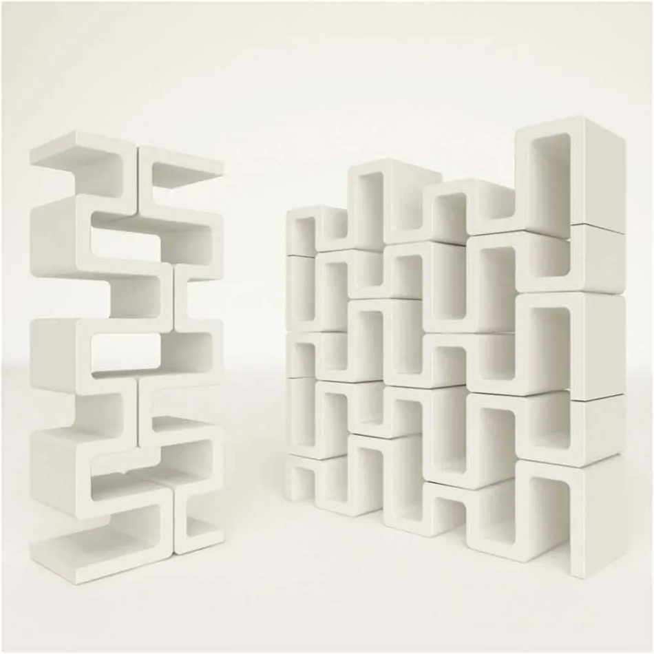 Moderne Design Bibliotek Sisma Made in Italy Viadurini