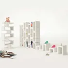 Moderne Design Bibliotek Sisma Made in Italy Viadurini