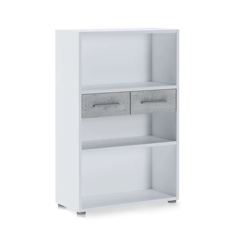 Melaminbelagt træ reol i forskellige størrelser - blik Viadurini