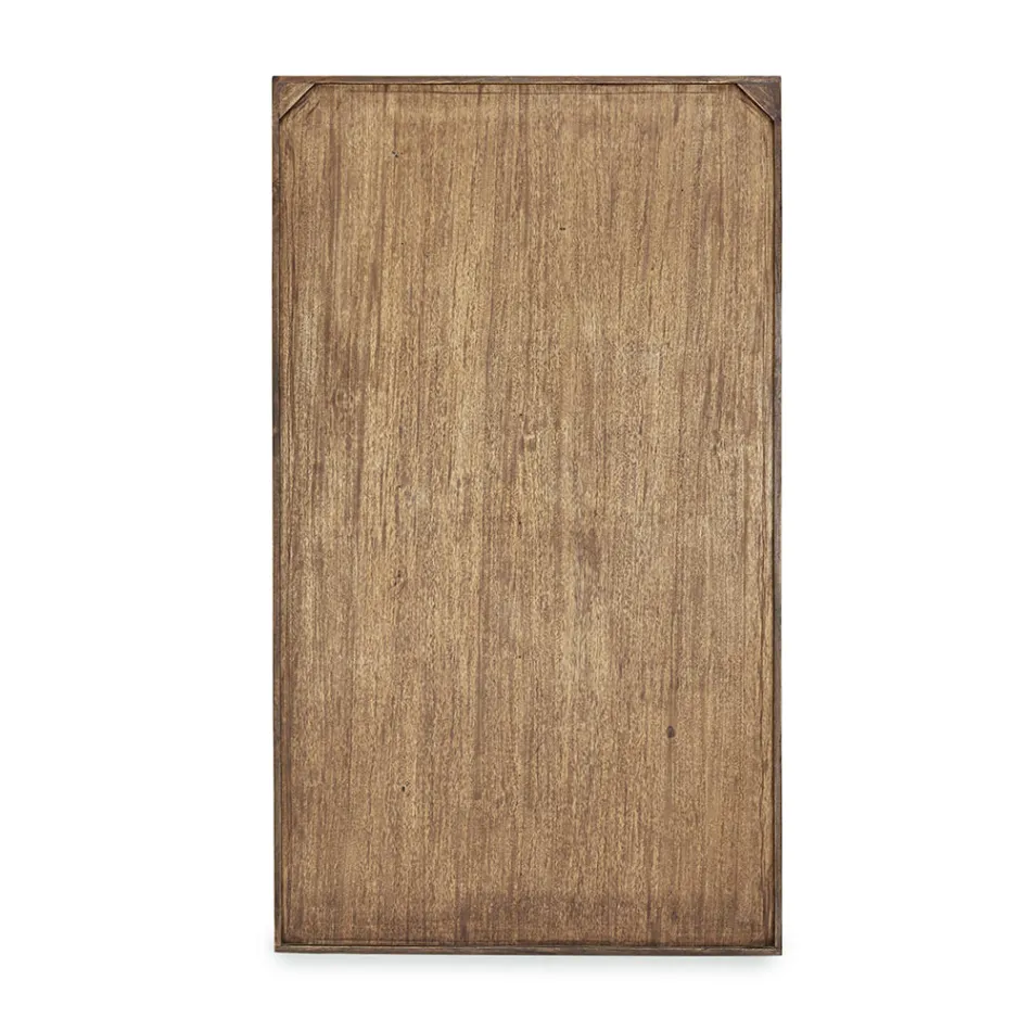 Mango-reol og genbrugsskuffer med Homemotion-dekorationer - Auriel Viadurini