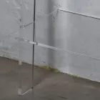 Stue reol i gennemsigtig akryl krystal 2 størrelser - Parotta Viadurini