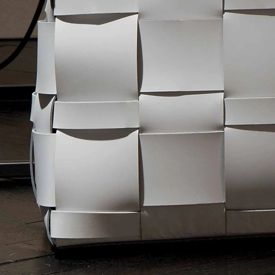 Lory design vægmonteret læder magasin rack, lavet i Italien Viadurini