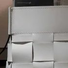 Lory design vægmonteret læder magasin rack, lavet i Italien Viadurini