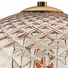 Stor venetiansk glasbordlampe i forskellige farver, fremstillet i Italien - Elisia Viadurini