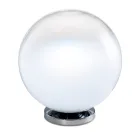 Isotta bordlampe i glas og metal i to størrelser, fremstillet i Italien Viadurini