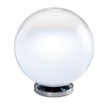 Isotta bordlampe i glas og metal i to størrelser, fremstillet i Italien Viadurini