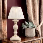 Trælampe med lampeskærm Lavet i Italien - Milano Viadurini