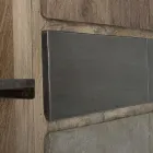 Skænk 2 låger 2 skuffer i mangotræ og stål Homemotion - Signorino Viadurini