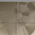 5-dørs skænk i lakeret MDF med håndgraveret og færdig dekoration - Krabbe Viadurini