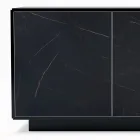 Skænk med 3 låger og lakeret og lamineret struktur Made in Italy - Ferrara Viadurini