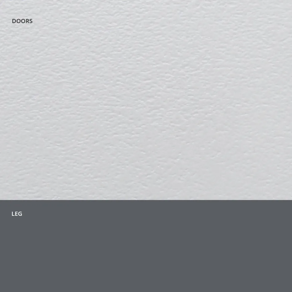 Skænk med steneffekt HPL laminatdøre lavet i Italien - Fiorenza Viadurini