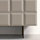 Indvendig skænk med 2 ternede døre Lavet i Italien - Elisabetta Viadurini