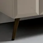 Indvendig skænk med 2 ternede døre Lavet i Italien - Elisabetta Viadurini