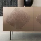 Stue skænk med koordinerede glasindsatser Made in Italy - Palma Viadurini